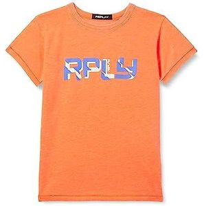 Replay Jongens SB7360 T-Shirt, 648 Melon, 6A, 648 meloen., 6 Jaar