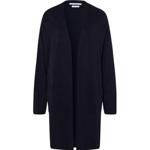 BRAX Dames Style Amanda Easy Knit Solid gebreide jas, marineblauw, 40