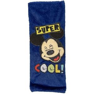 Autoriemlus met de schattige kleine Mickey Mouse, voor kinderen, kleur blauw