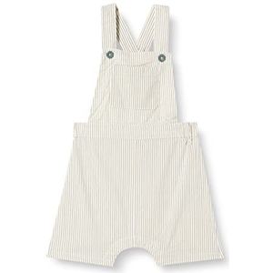 Petit Bateau Shorts Overalls Baby- jongens A06vh (1 stuks), Groene Marecage/Witte Marshmallow, 12 mesi