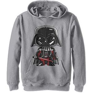 Star Wars Funk Vader Sweatshirt met capuchon voor jongens, Atletische Heather, S