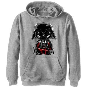 Star Wars Funk Vader Sweatshirt met capuchon voor jongens, Atletische Heather, S