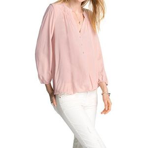 ESPRIT Dames Regular Fit blouse zijdeachtig, roze (Peach Blush 692), 36 NL