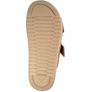 Gezondheidsslippers - Camel - Imitatieleer - Breed