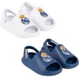 CERDÁ LIFE'S LITTLE MOMENTS Real Madrid EVA-strandsandalen voor kinderen, officiële en lichte kindersandalen, antislip schoenen voor zomer, zwembad en strand, Wit, 28/29 EU