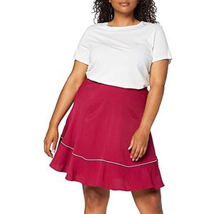 Tommy Hilfiger Fenya rok voor dames, Paars (Bietenrood 840), 16 (Manufacturer size: 12)