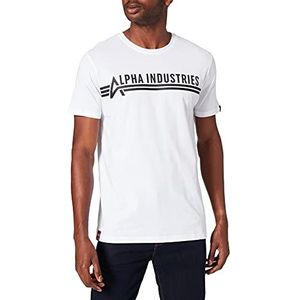 Alpha Industries Alpha Industries T Shirt voor Mannen White/Black