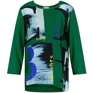 Gerry Weber Dames 170202-35003 T-shirt, Vibrant Green, 42, Vibrant Green, 42