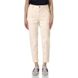 Street One - Mom Fit Jeans - Beige - Loose Fit - Taps Toelopende Pijpen