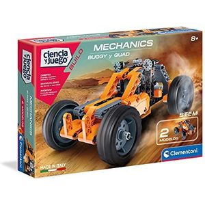 Clementoni -55159 - Mechanics - Buggy + Quad - Mechanica bouwdoos vanaf 8 jaar