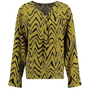 KEYLARGO Damesblouse met V-hals, Kiwi (1534), XS