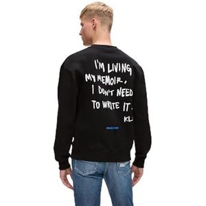 Karl Lagerfeld - Karlism Sweat - Hoodie - Zwart - Relaxed Fit