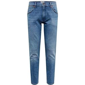 Wrangler Texas Stretch Regular Fit Jeans voor heren, straight denim broek, katoen, blauw, blauw (3 jaar 10 K)., 28W x 32L