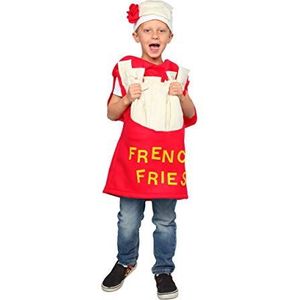 Aankleden Amerika frans fry kostuum voor kinderen - plezier friet kostuum voor jongens en meisjes