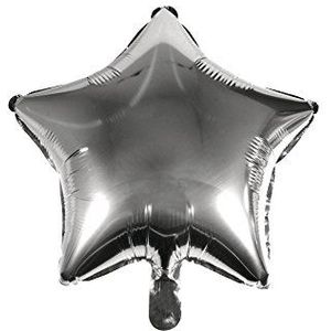 Rayher Hobby Rayher 87149606 folieballon ster, zilver, 46x49cm