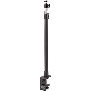 Kensington A1000 Telescopische C-Klem Bureausteun voor Microfoons, Standaard Met Enkele Arm Met 3/8”, 1/4” en 5/8"" Standaarden (K87654WW)