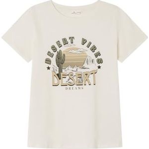 SPRINGFIELD Frqs Kakis T-shirt voor dames, Licht Beige, XS