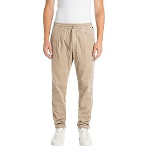 Replay heren fluwelen broek katoen, 829 Stone, 38W x 32L