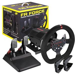 FRTEC - Racestuur - Zwart - Alcantara - Force Feedback 3,2 Nm