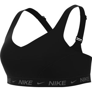 Nike Sportbeha voor dames Dri-Fit Indy High Support Bra, zwart/zwart, FJ1971-010, 3X