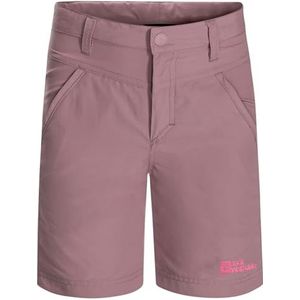 Jack Wolfskin Meisjes Sun K Shorts, ash Mauve, 116, ash mauve, 116 cm