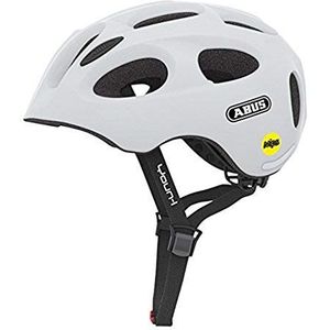 ABUS Youn-I MIPS Kinderhelm - Moderne Fietshelm voor Kinderen - Voor Meisjes en Jongens - Wit, Maat S