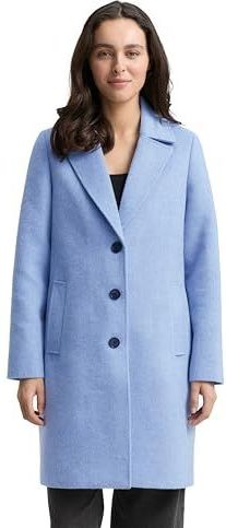 Tom Tailor - Lange Jas - Mêlee - Regular Fit - Dames