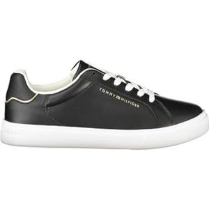 Tommy Hilfiger - Runner Sneaker - Leer - Zwart