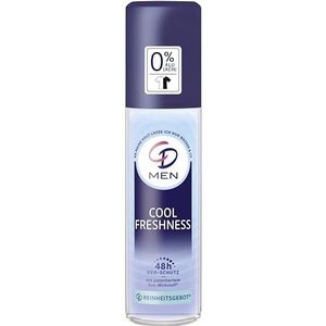 CD MEN deodorant 'Cool Freshness', 75 ml, deodorant zonder aluminiumzouten, frisse geur, 24 uur langdurige bescherming, geschikt voor de gevoelige huid, veganistische lichaamsverzorging