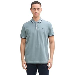 TOM TAILOR Poloshirt voor heren, 27475 - Grijs Mint, XL