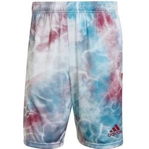 adidas Men's TIRO SHO Off Shorts, Legacy Burgundy/app Sky Rush/White, L