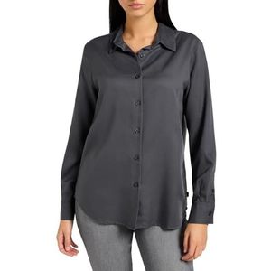 T-shirt - Geweven - Blauw - 100% Lyocell