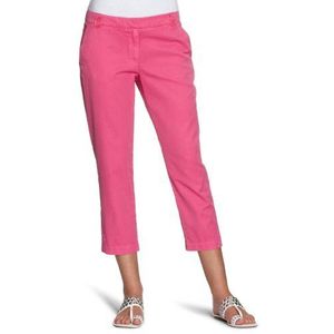 Tommy Hilfiger Dames Broek/Capri & 7/8 1M87602023 / VTG Twill Rome Capri, roze (flower pink), 38