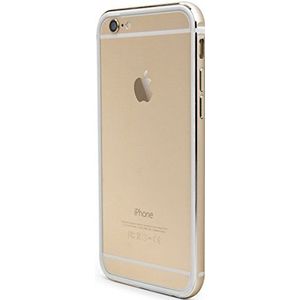 X-Doria Beschermhoesje voor iPhone 6S en iPhone 6 (bup Gear Plus), bumper van geanodiseerd aluminium en TPU, goudkleurig