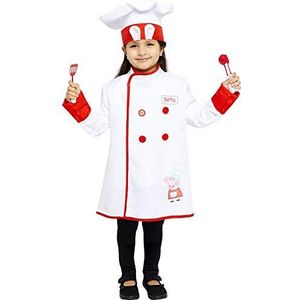 Child Girls Peppa Pig Chef Costume Set (4-6yr)