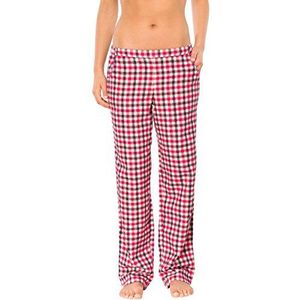 Schiesser Dames pyjamabroek lang / 144959, rood (pink 504), 46