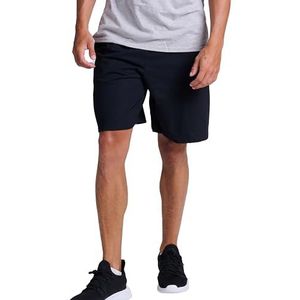 Russell Athletic Men's Cotton Baseline Short with Pockets, Black, X-Large
