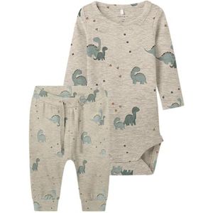 NAME IT Heren Nbmnohr Ls Body Set, Peyote Melange, Numeric_56, Peyote Melange, numeric_56