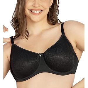 Parfait Pearl P60923 Onlined Full Busted Beha voor dames, met volledige afdekking, zwart, 75F, zwart, 75F