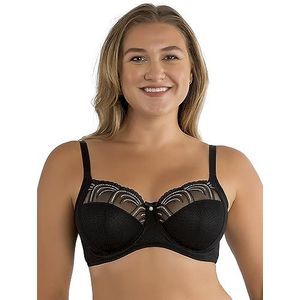 Parfait Pearl P60923 Dames Unlined Full Busted BH met volledige afdekking, zwart, 70I, zwart, 70I