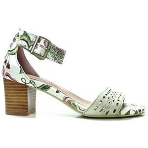 Laura Vita Flcorieo 01 Peeptoe sandalen voor dames, Wit blanc blanc, 41 EU