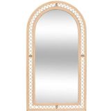 Atmosphera - Anahi - Boogwandspiegel - Bruin - 87 x 47 cm