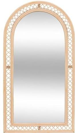 Atmosphera - Anahi - Boogwandspiegel - Bruin - 87 x 47 cm