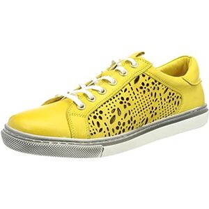 Andrea Conti 0829641 Sneakers voor dames, geel, 38 EU