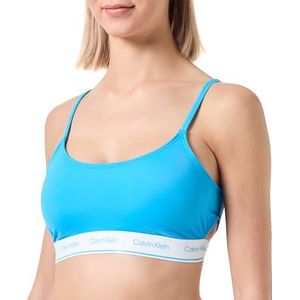 Calvin Klein Dames Bralette-Rp, Malibu Blauw, XS, Malibu Blauw, XS