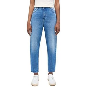 MUSTANG Damesstijl Charlotte Tapered Jeans, middenblauw 582, 28W / 32L, middenblauw 582, 28W x 32L