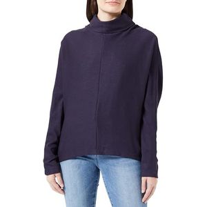 s.Oliver sweatshirt voor dames, lange mouwen, blauw 40, blauw, 40