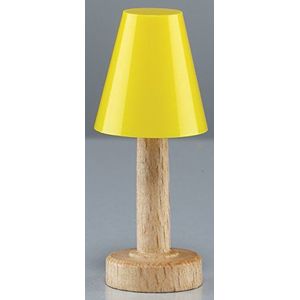 Kahlert Licht 10422 poppenhuis accessoires, houtkleuren, geel
