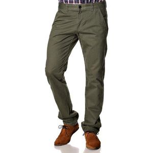 SELECTED HOMME herenbroek normale band 16028424 Three Paris forest chino pants