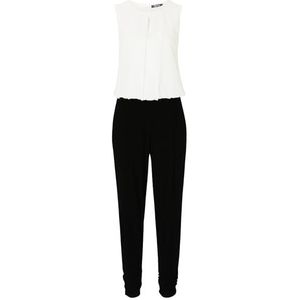 Vera Mont Jumpsuit voor dames, zwart (Black/Cream 9812), 44